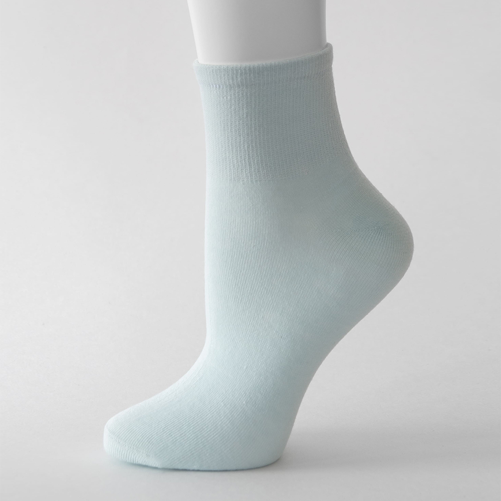 Носки женские Oemen VN356-4 хлопковые, спортивные, размер 23, мятный