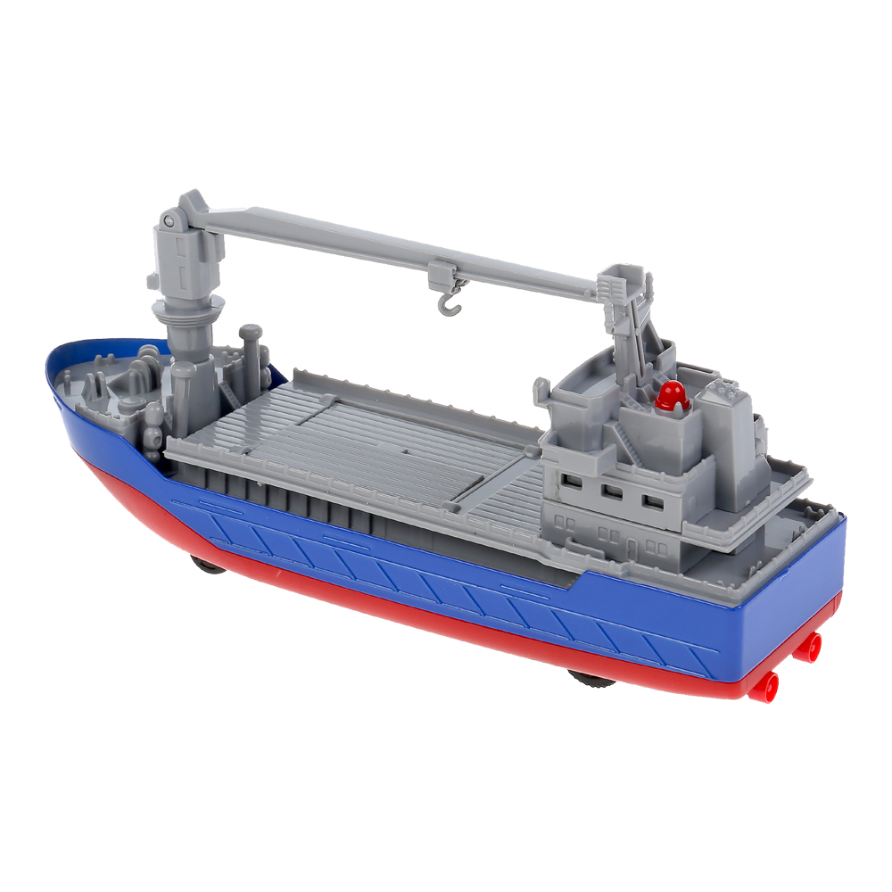 картинка Корабль CRANEBOAT-17-BUWH Технопарк Транспортный, 17 см, металл, в ассортименте 