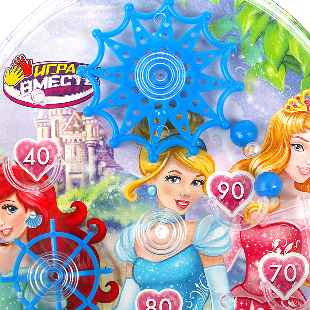 картинка Пинбол 356965 Играем вместе Принцессы, 36,3*17*3 см, пластик 