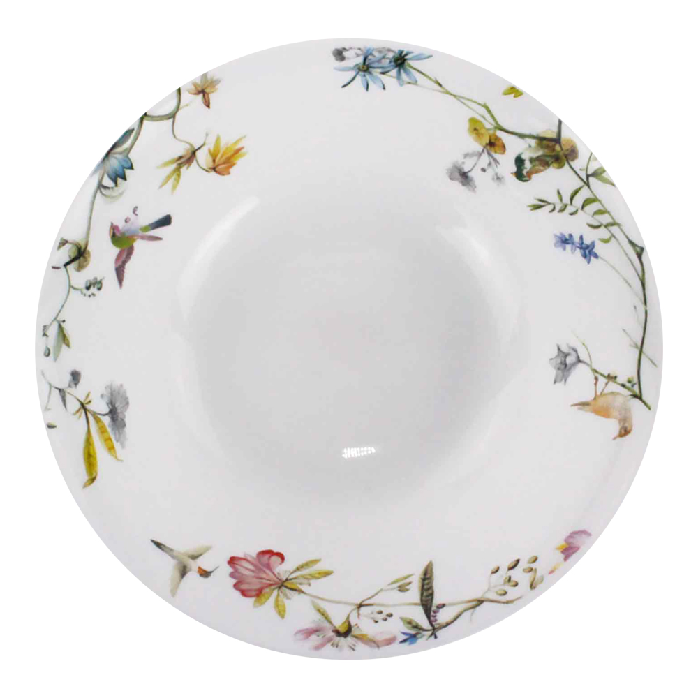 Салатник Torix 1006589 Бали NRW90T/18118 23 см, стеклокерамика, белый