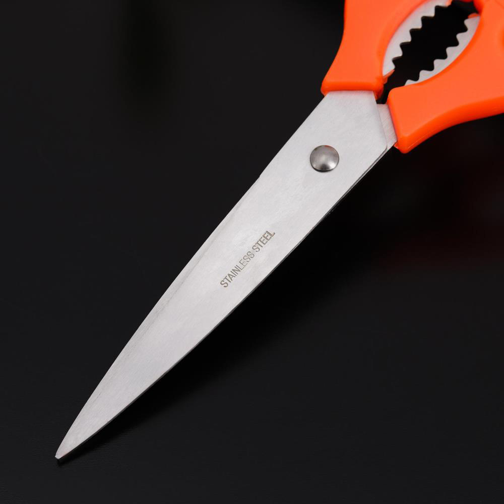 картинка Ножницы кухонные Доляна 1045182, 23 см, нержавеющая сталь 