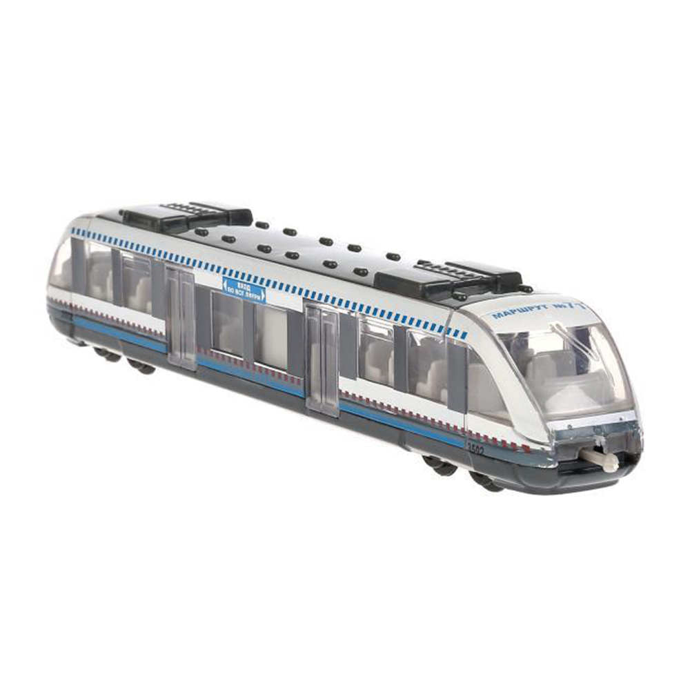 картинка Машина 1079WB-R (144) Технопарк Трамвай, в коробке, 16,5 см, металл 