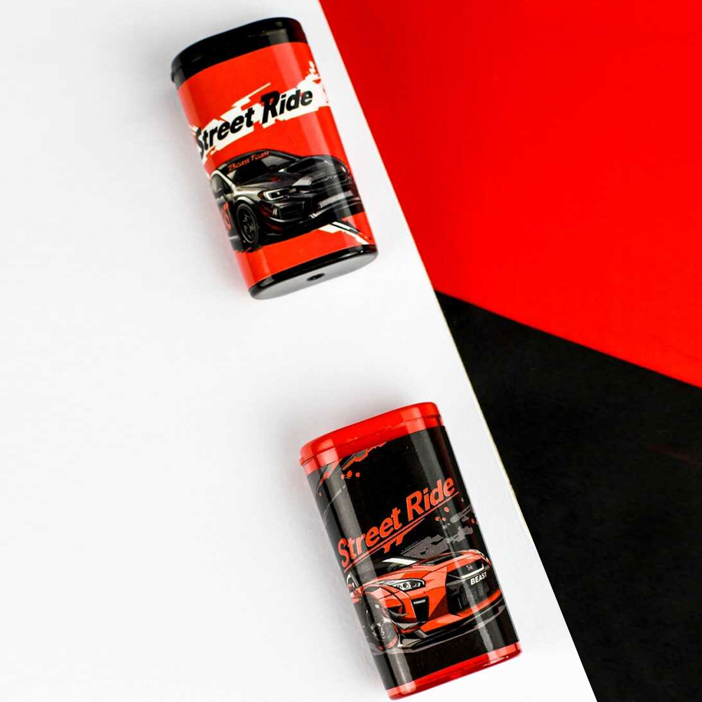 Точилка Феникс 69657 Городские гонки, пластик, в ассортименте