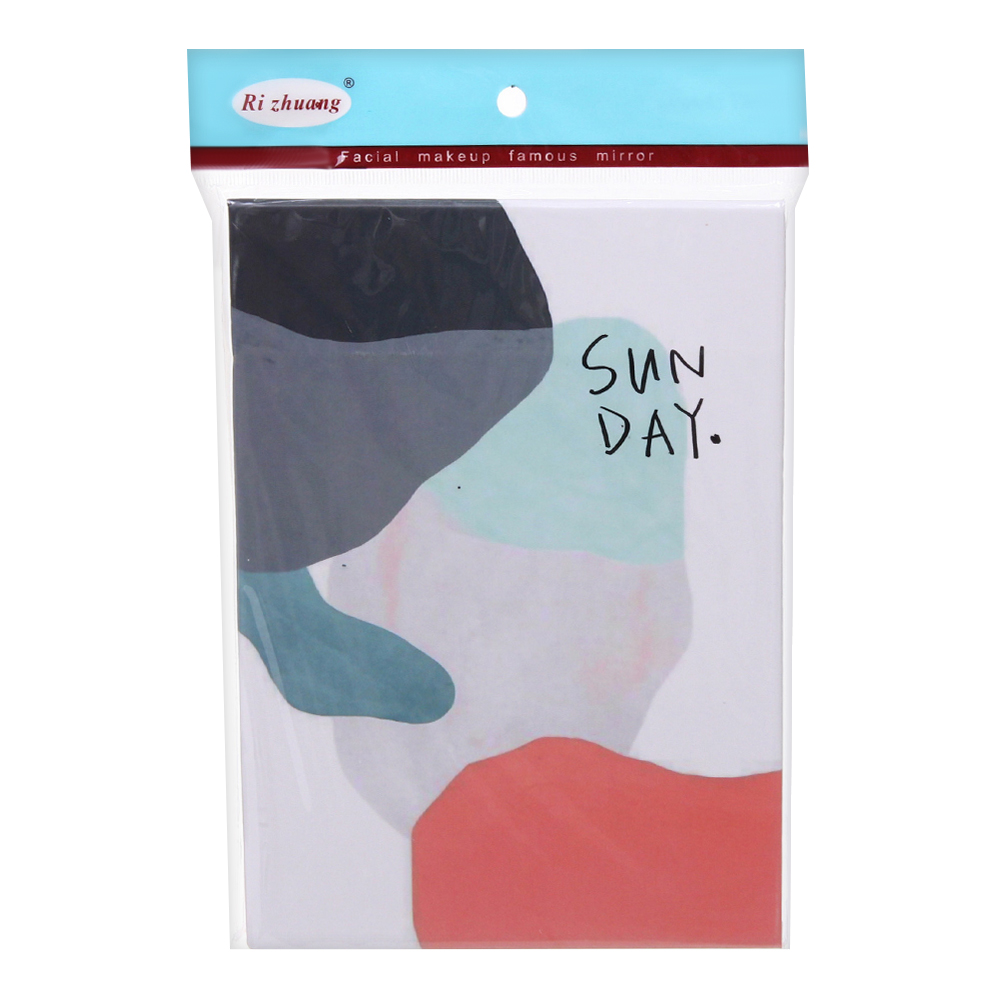 картинка Зеркало 421-292 складное Фортуна Бри, 4 дизайна, 15*21 см, в ассортименте 