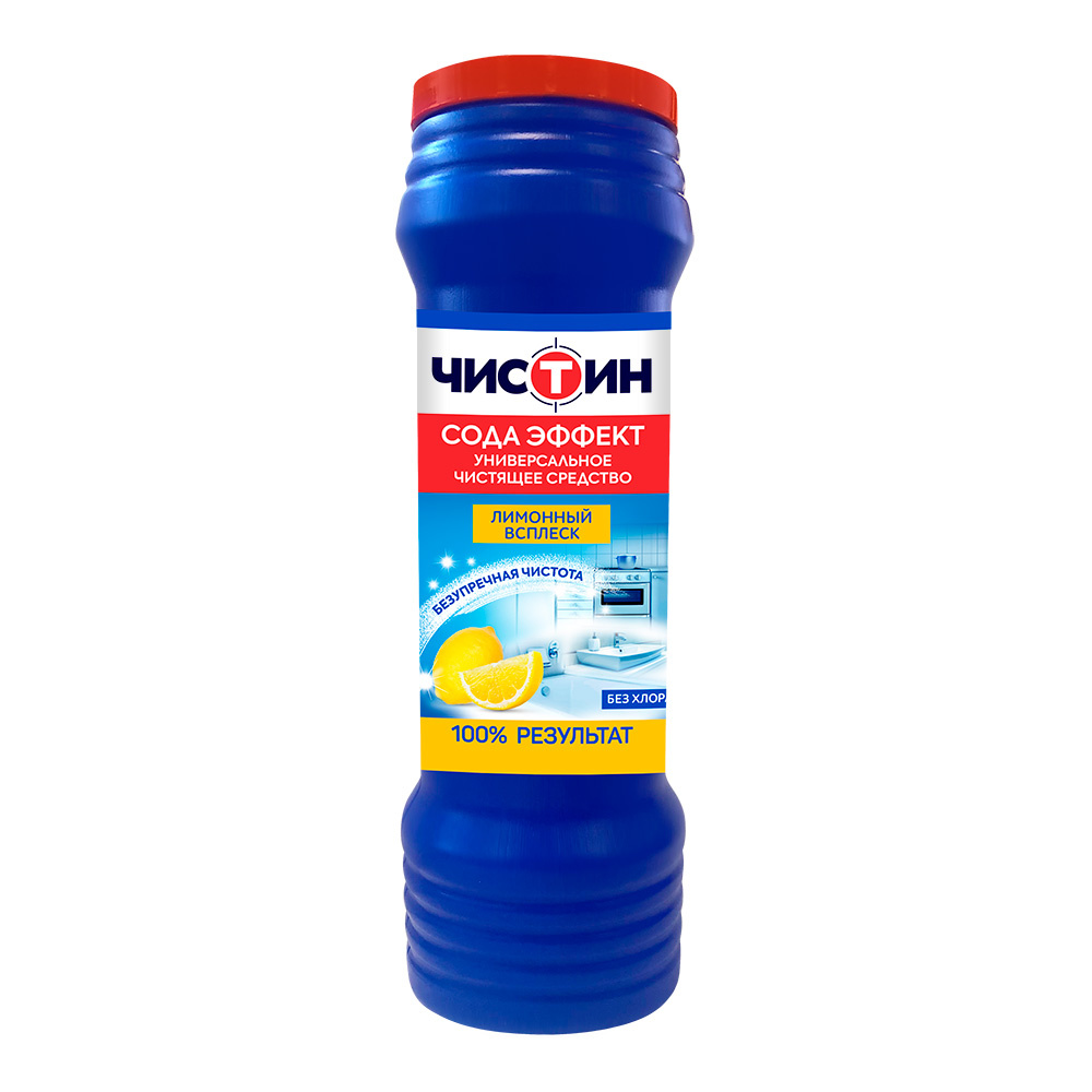 картинка Чистящее средство Чистин лимонный всплеск, порошок, 400 г 