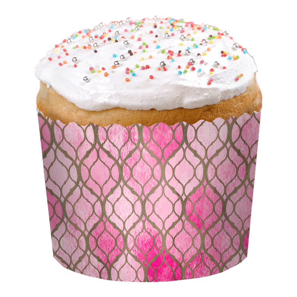 Форма для выпечки бумажная Витражи 110*85 мм