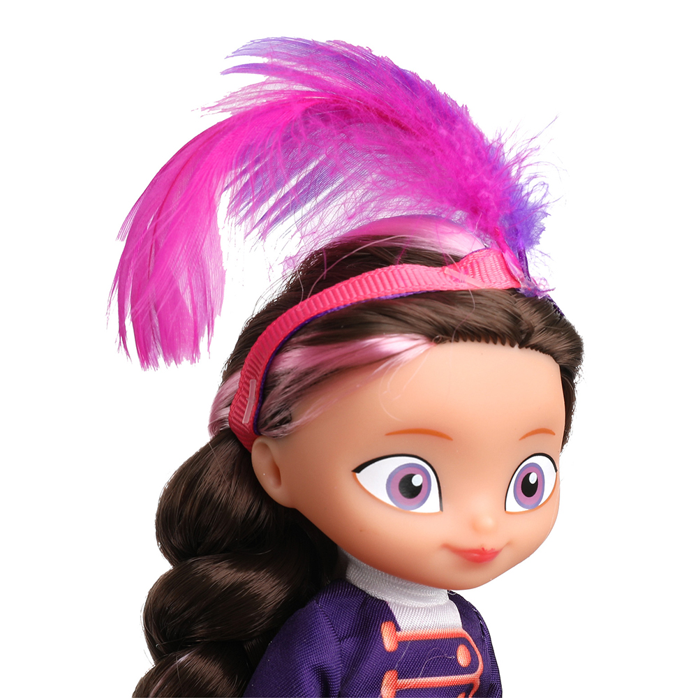 картинка Кукла SP21-15-V-BD-RU Сказочный патруль Варя в бальном платье, на блистере, 15 см, пластик, текстиль 