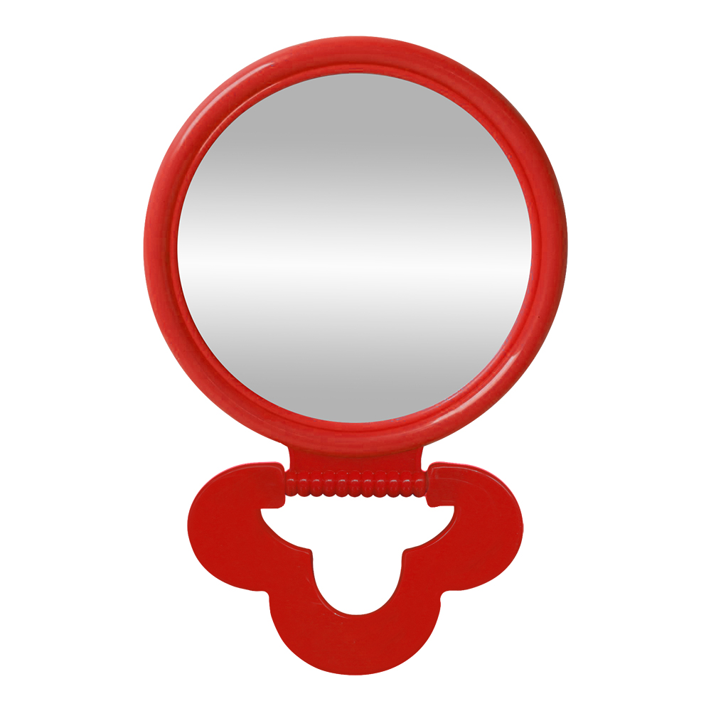 картинка Зеркало ZCDE-48 настольное круглое, 26 см, розовый 