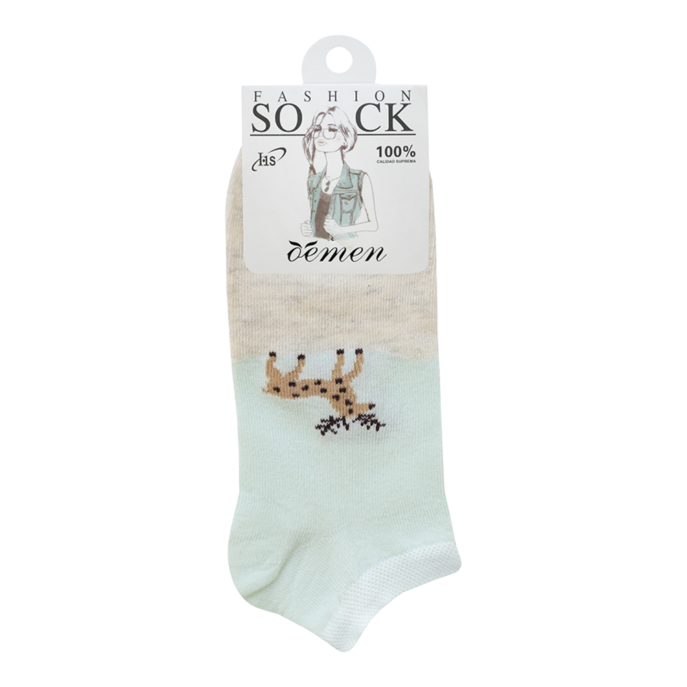 Носки детские Oemen WA5138 с принтом олень, размер 24-26, в ассортименте