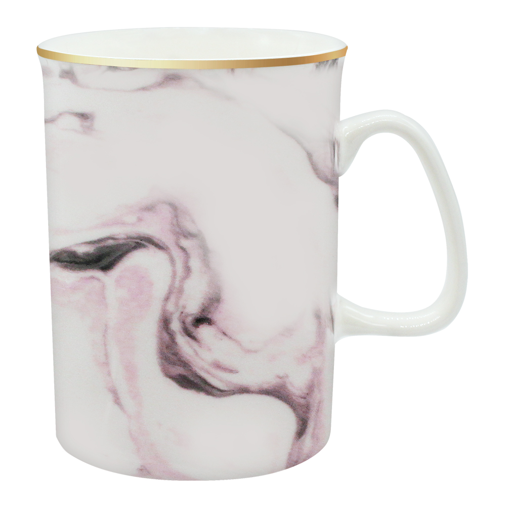 Кружка керамическая KKR-173 Мрамор, 320 мл
