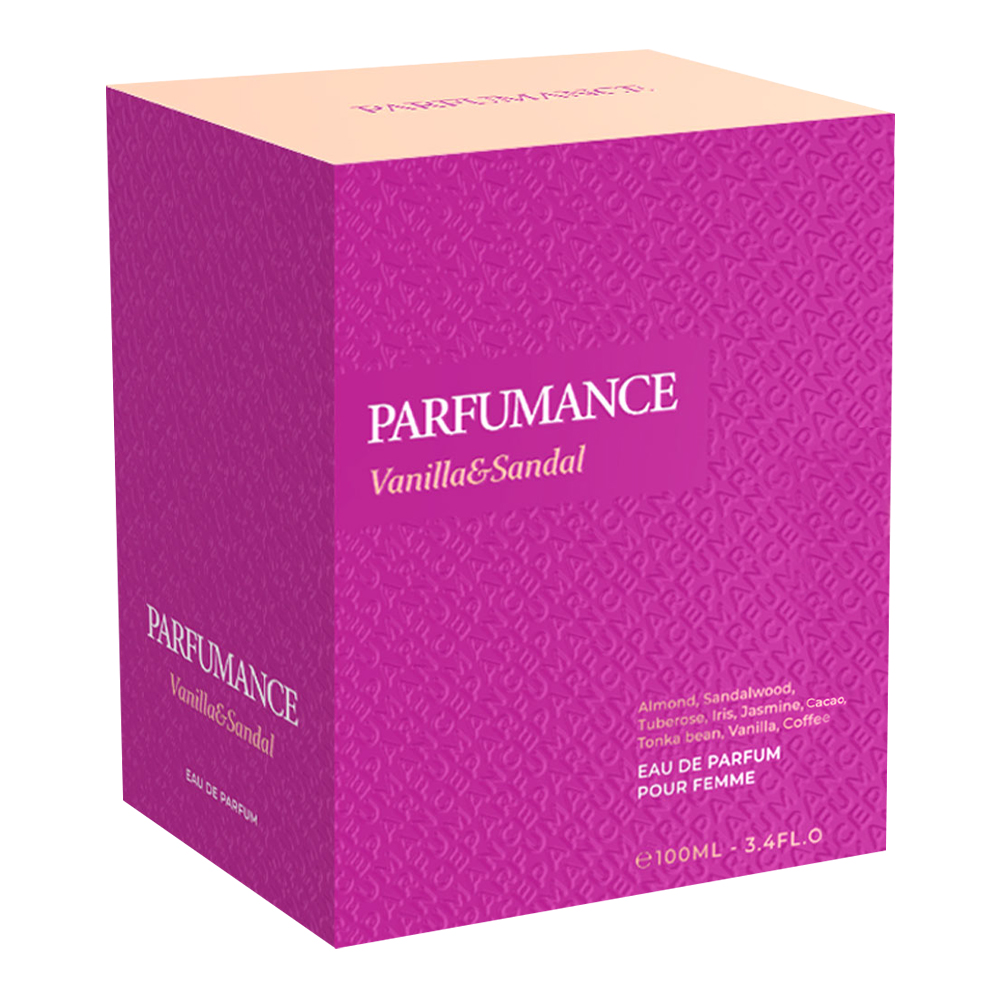Туалетная вода Parfumance Vanilla&sandal цветочно-восточный аромат, женская, 100 мл