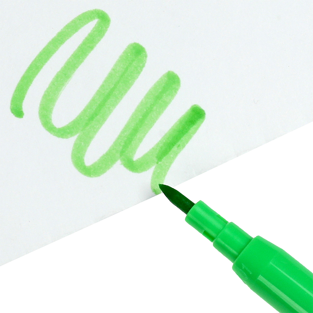 Фломастеры-кисточки Умка FB6-73771-STR Синий трактор, 6 цветов