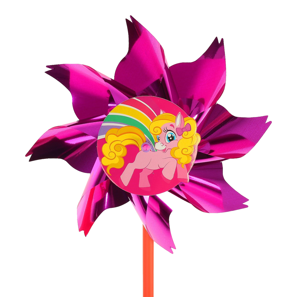 картинка Ветерок 2745921 Волшебная пони, 36 см, пластик, фольга, в ассортименте 