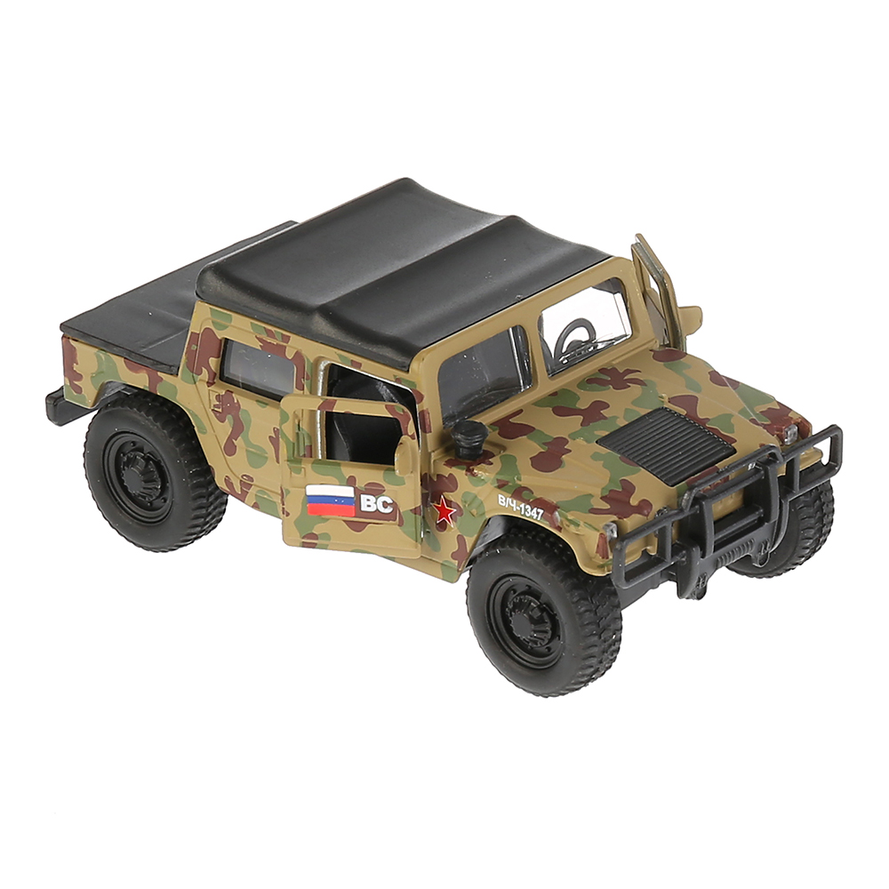 картинка Машина 272078 Технопарк Хамер Пикап, инерционная, 12 см, металл 