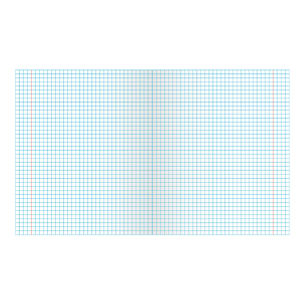 Тетрадь ПЗБМ 106454 24 листа, клетка, зеленая обложка, 1 шт