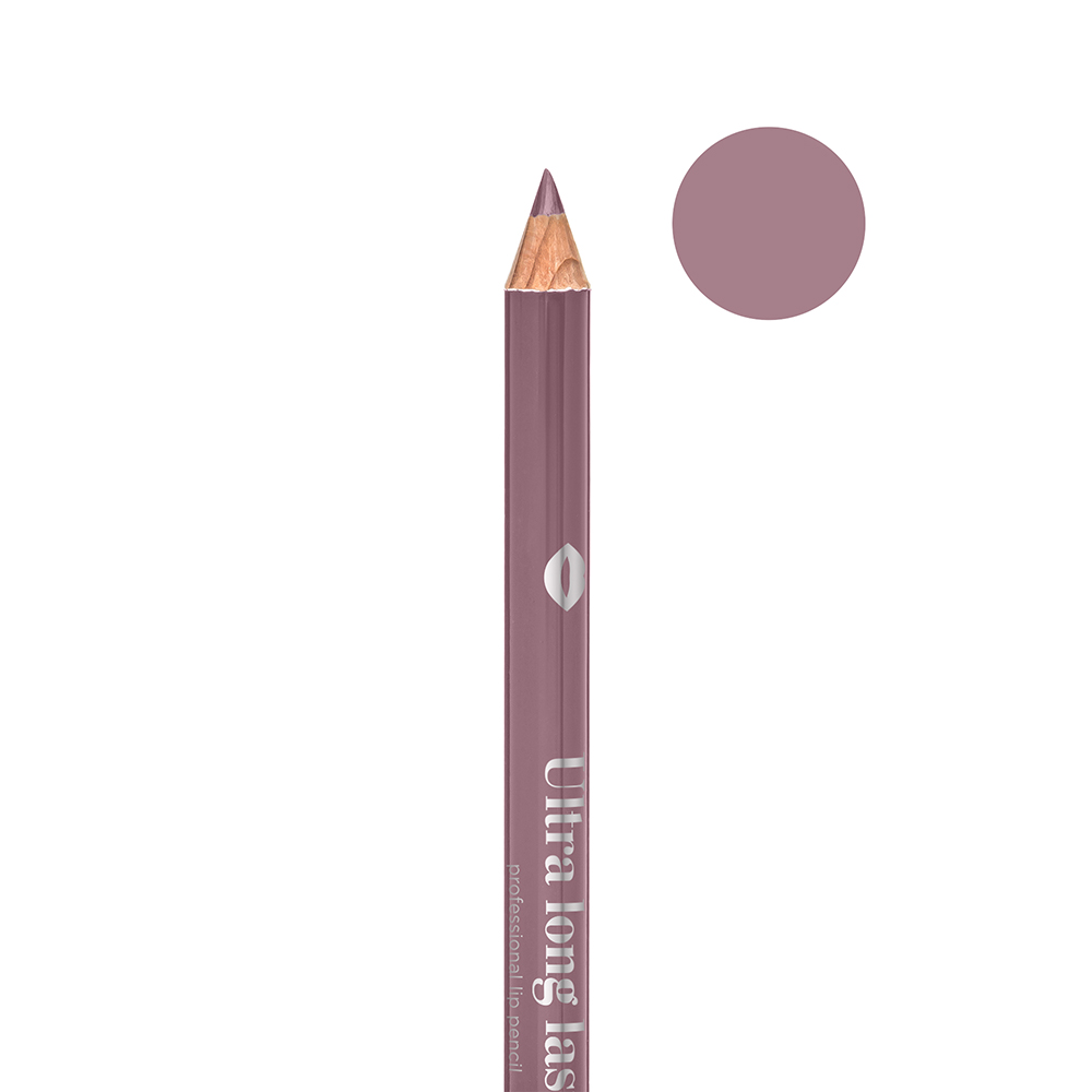 картинка Карандаш для губ Parisa дерево, светло-сиреневый, тон 416 