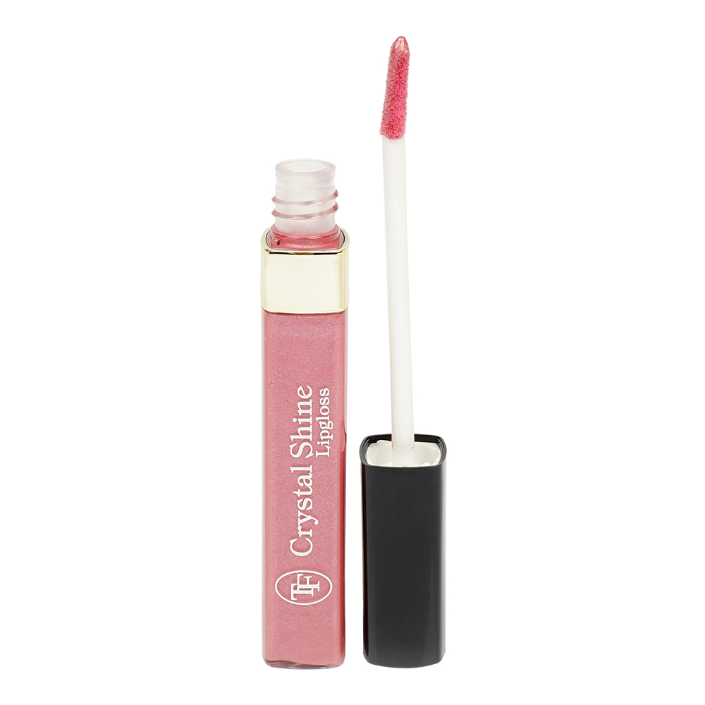 картинка Помада для губ Triumf Crystal Shine Lipgloss жидкая, бежево-розовая, тон 39, 25 г 