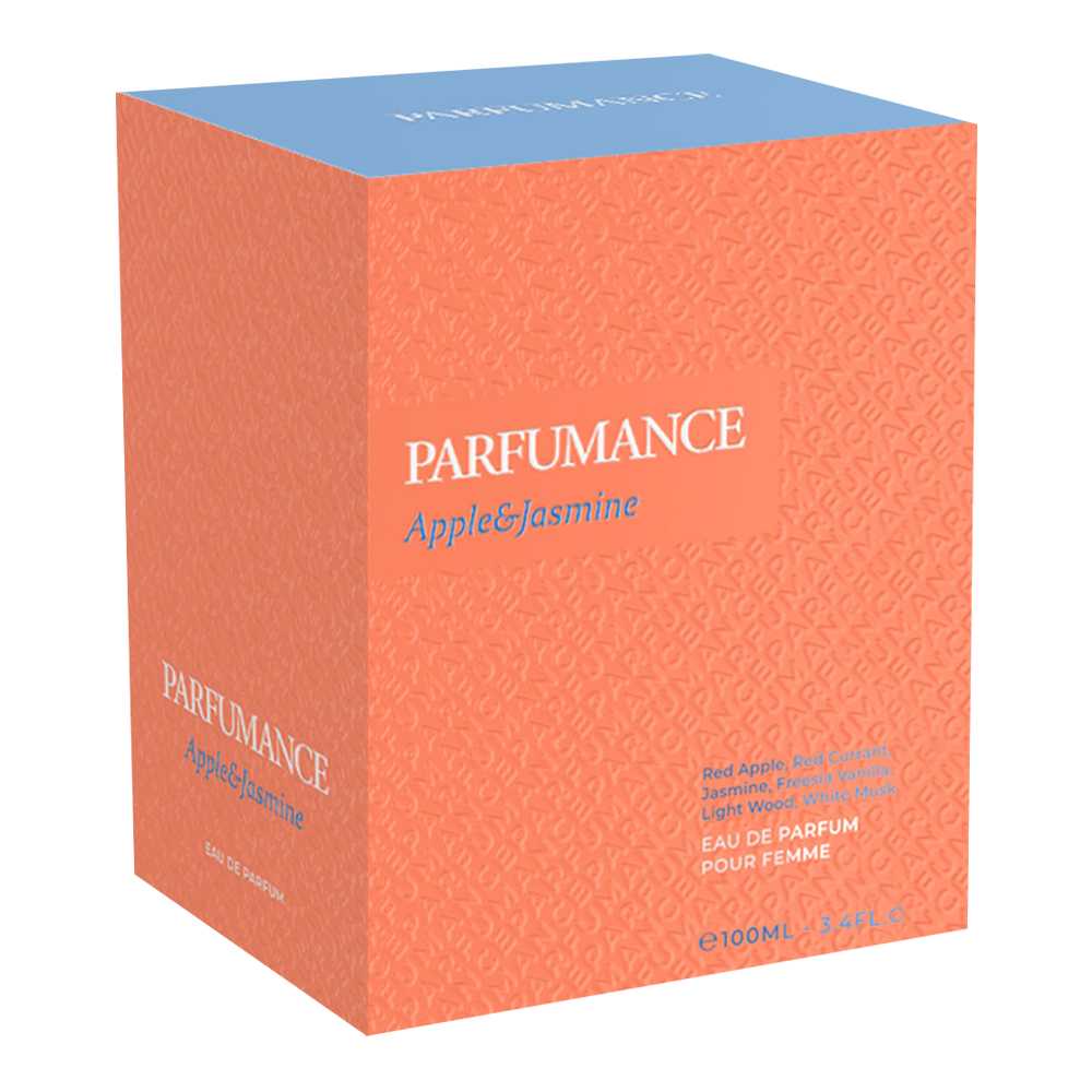 Туалетная вода Parfumance Apple&Jasmine цветочно-фруктовый аромат, женская, 100 мл