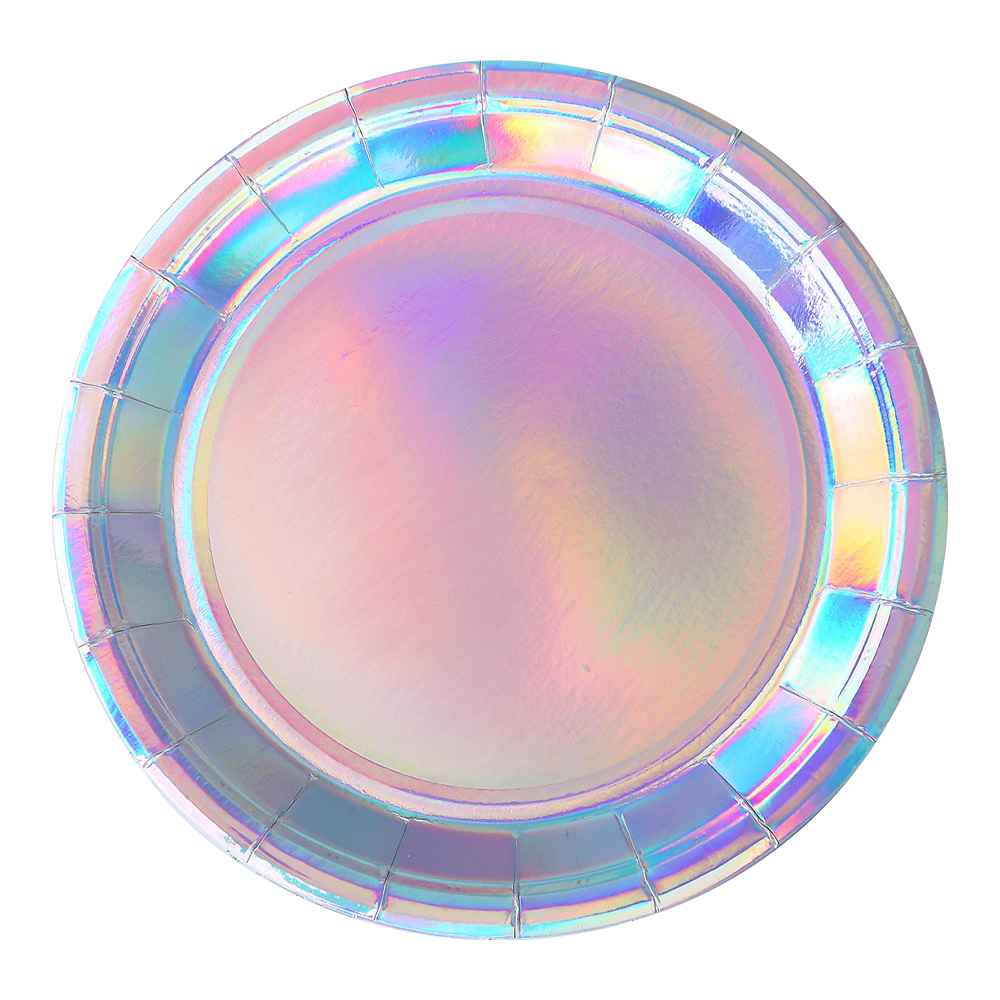 Набор 6779191 бумажной посуды Голография, 4 предмета