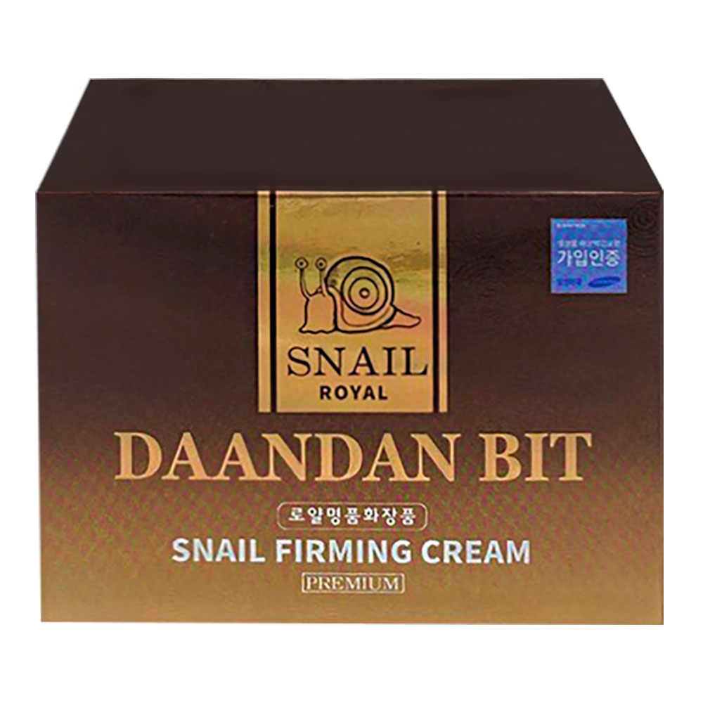 Крем для лица Jigott Daandan Bit Snail Firming Cream Увлажняющий с муцином улитки, 50 мл