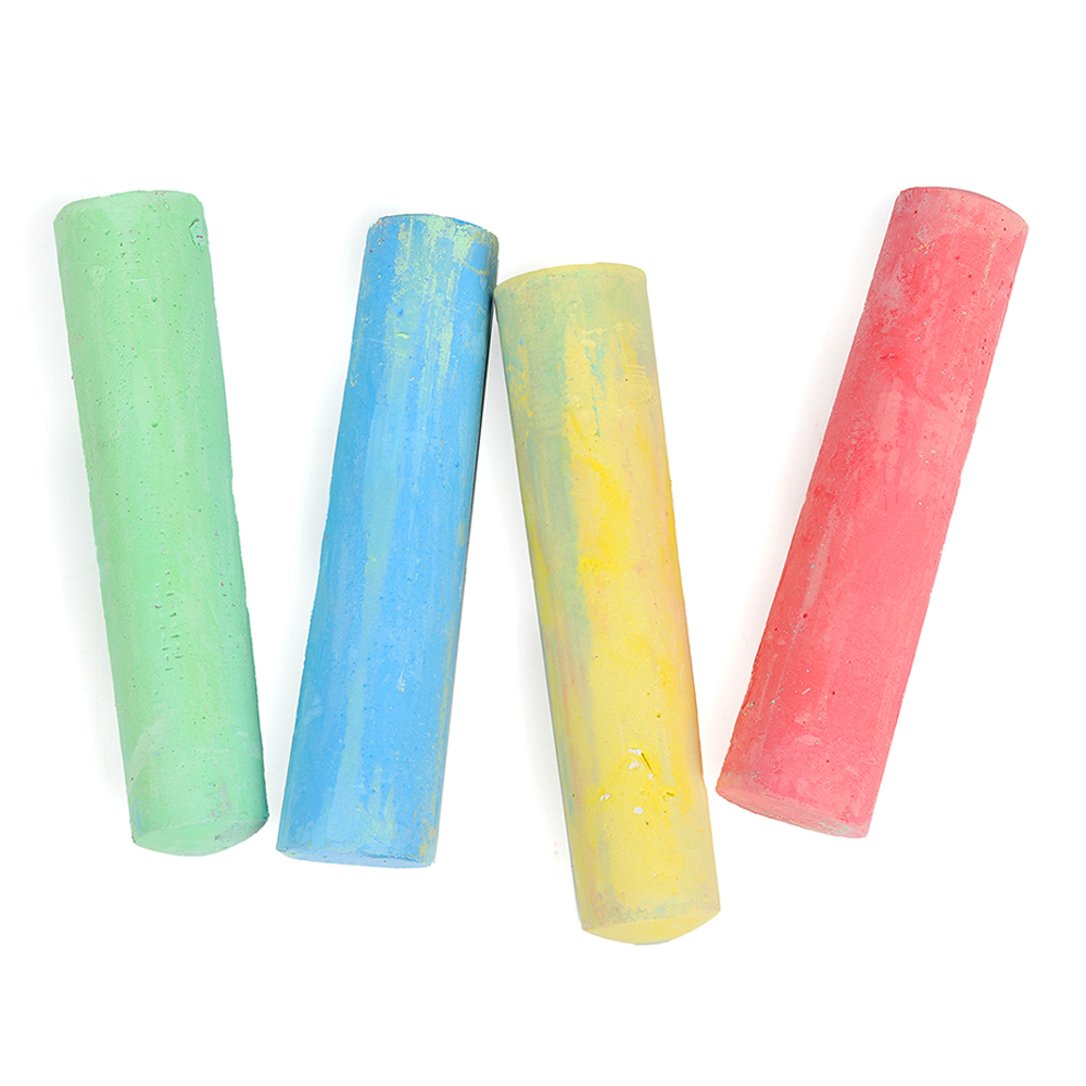 картинка Мелки для рисования MultiArt Чебурашка MEL4-113543-WOT квадратные, цветные, 4 цвета 