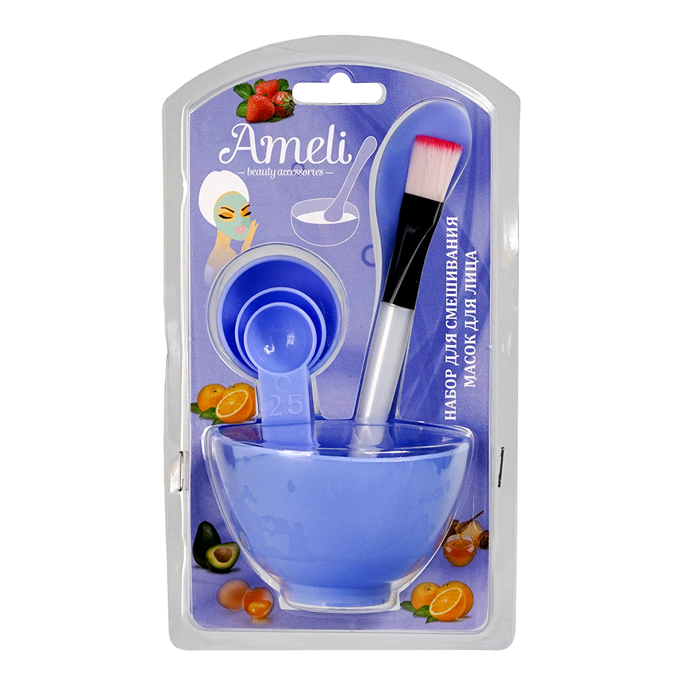 картинка Набор для масок Ameli MMT6 для лица, 6 предметов 