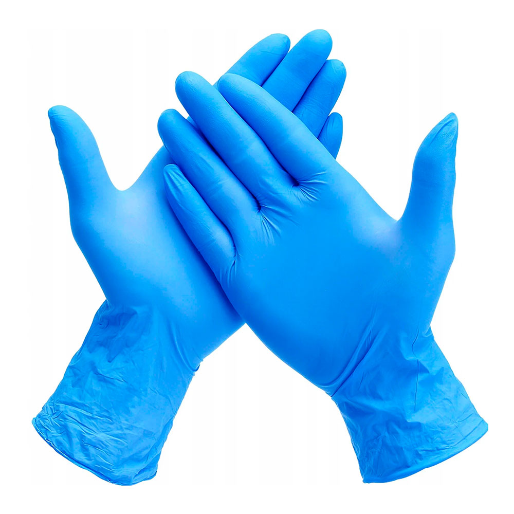 Перчатки медициские нестерильные, размер M, нитриловые, 50 пар