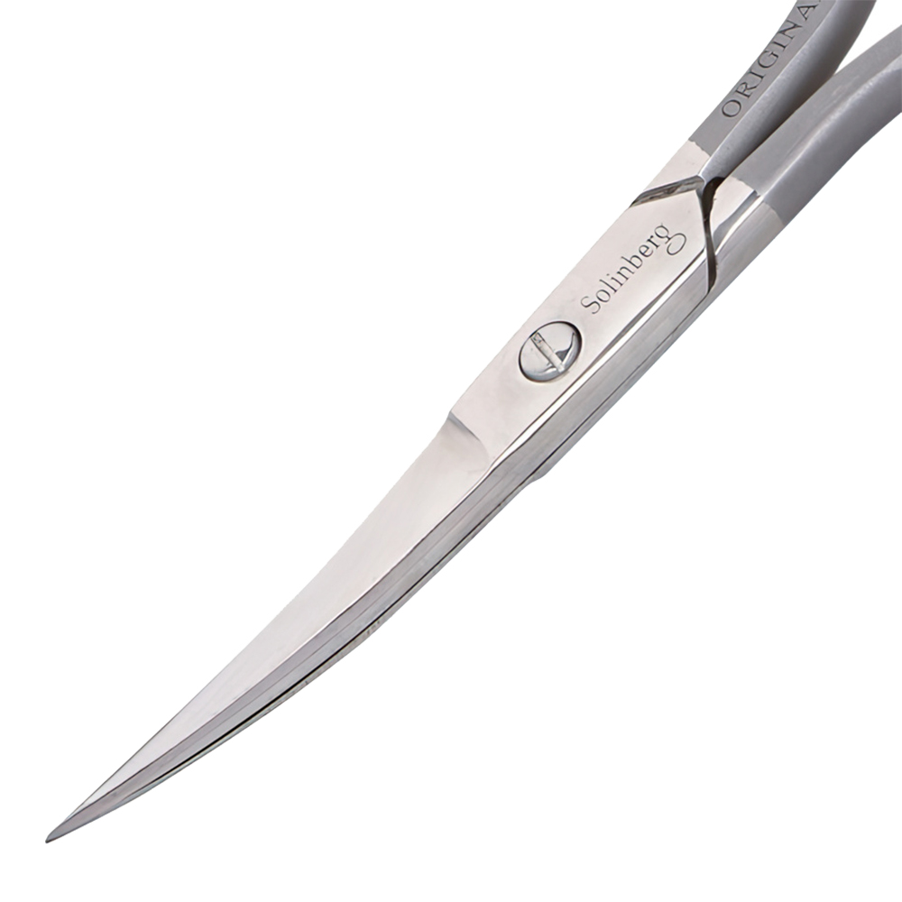 картинка Ножницы маникюрные Solinberg 212-032 Classic Line, ногтевые, лезвия 32 мм, матовые 