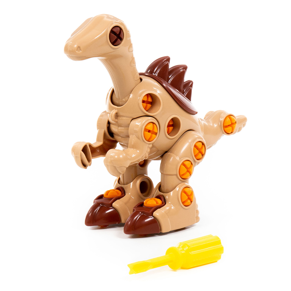 картинка Конструктор Полесье 76823 динозавр Велоцираптор 36 деталей 