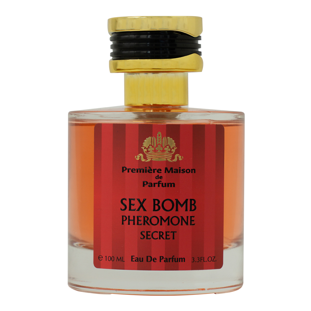 Туалетная вода Eau De Parfum Sex Bomb Pheromone Secret Горький миндаль, черная вишня, женская, 100 мл