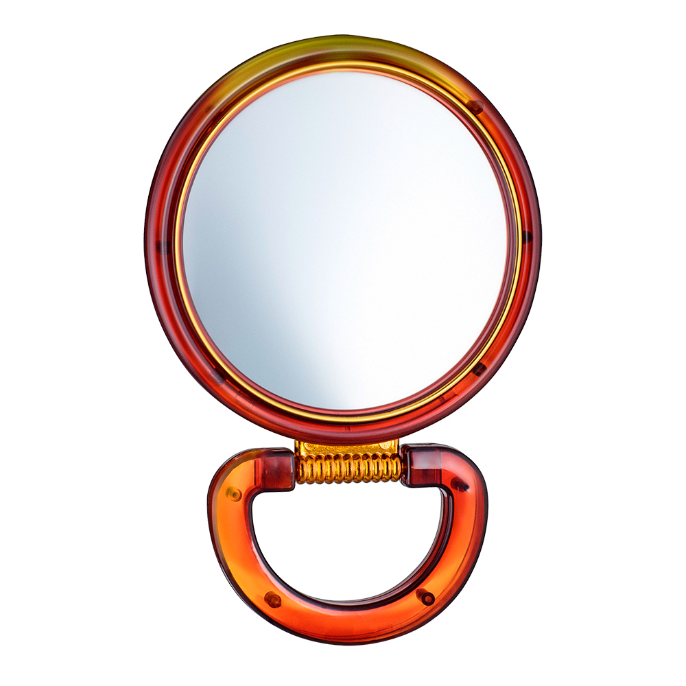 картинка Зеркало ZCDE-36 настольное круглое, 20,5 см, коричневый 