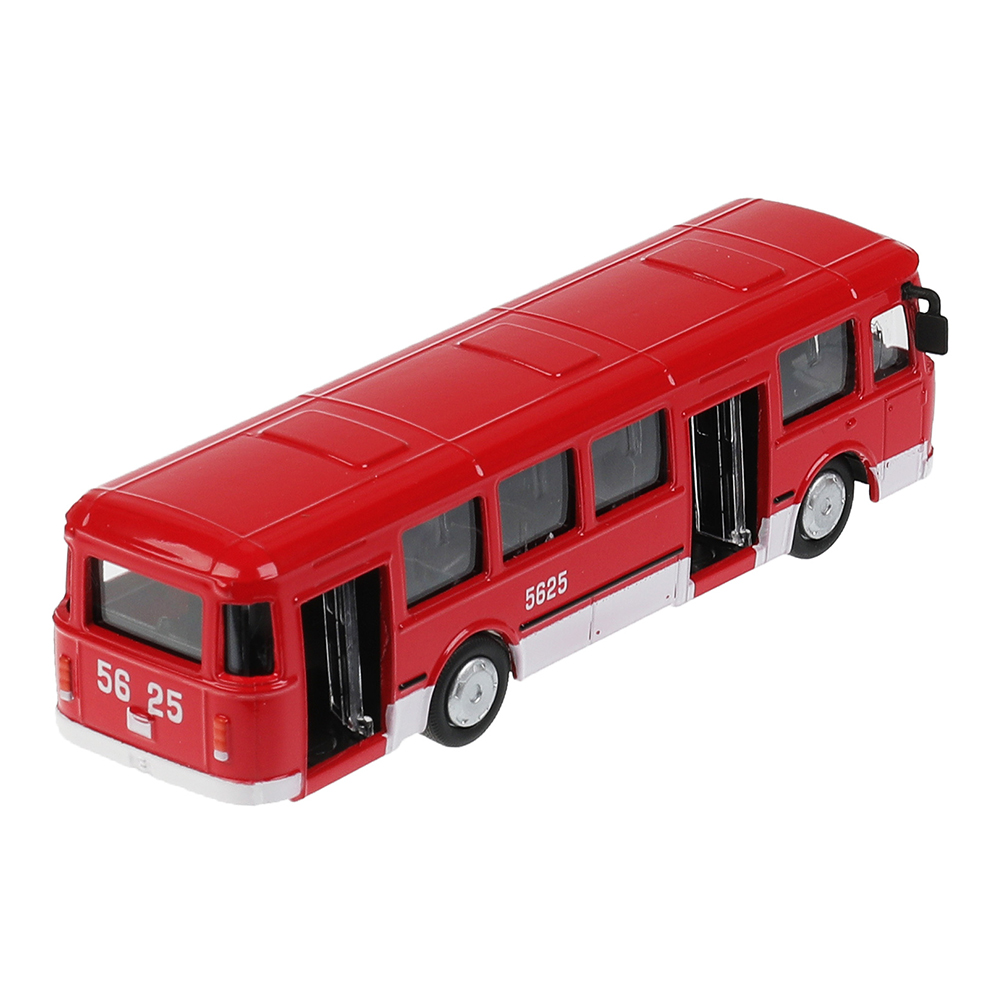 картинка Машина SB-16-57-DB Технопарк Автобус, инерционная, 15 см, металл, в ассортименте 