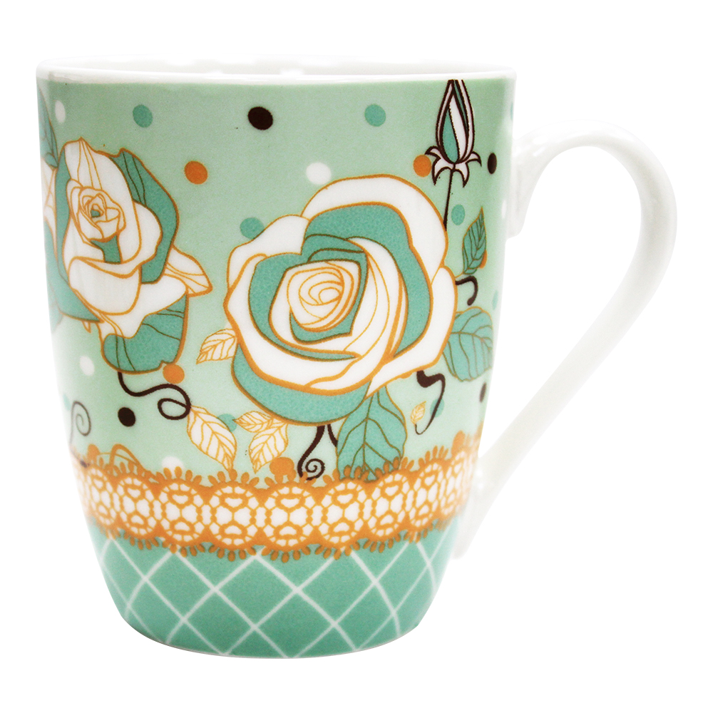 Кружка KKR-92 8 дизайна, керамика, 360 мл