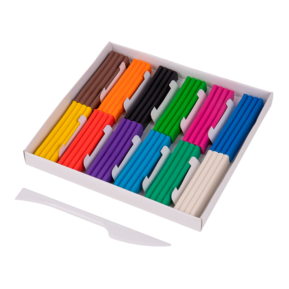 Пластилин Brauberg 106426 Магия цвета NEW 240 г, 12 цветов