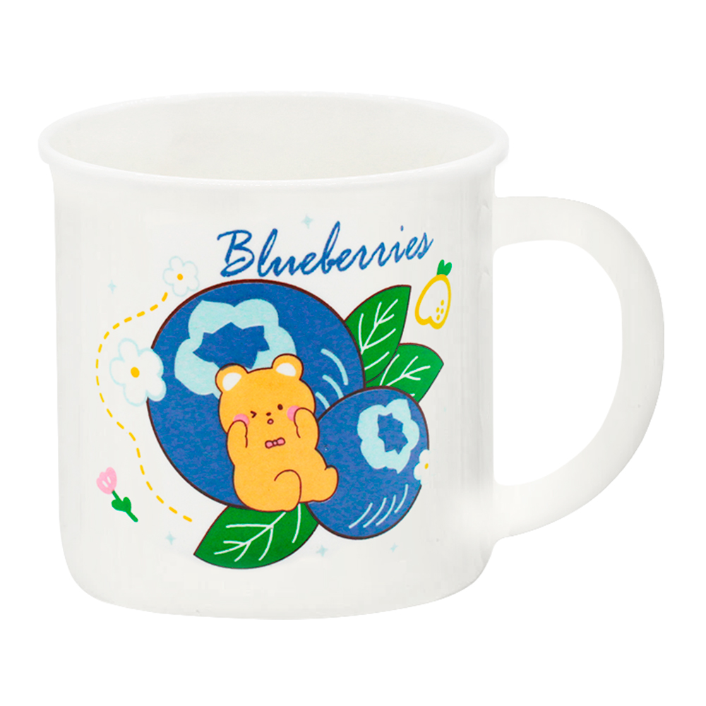 Кружка для детей KKR-223 фрукты микс, керамика, 220 мл, в ассортименте