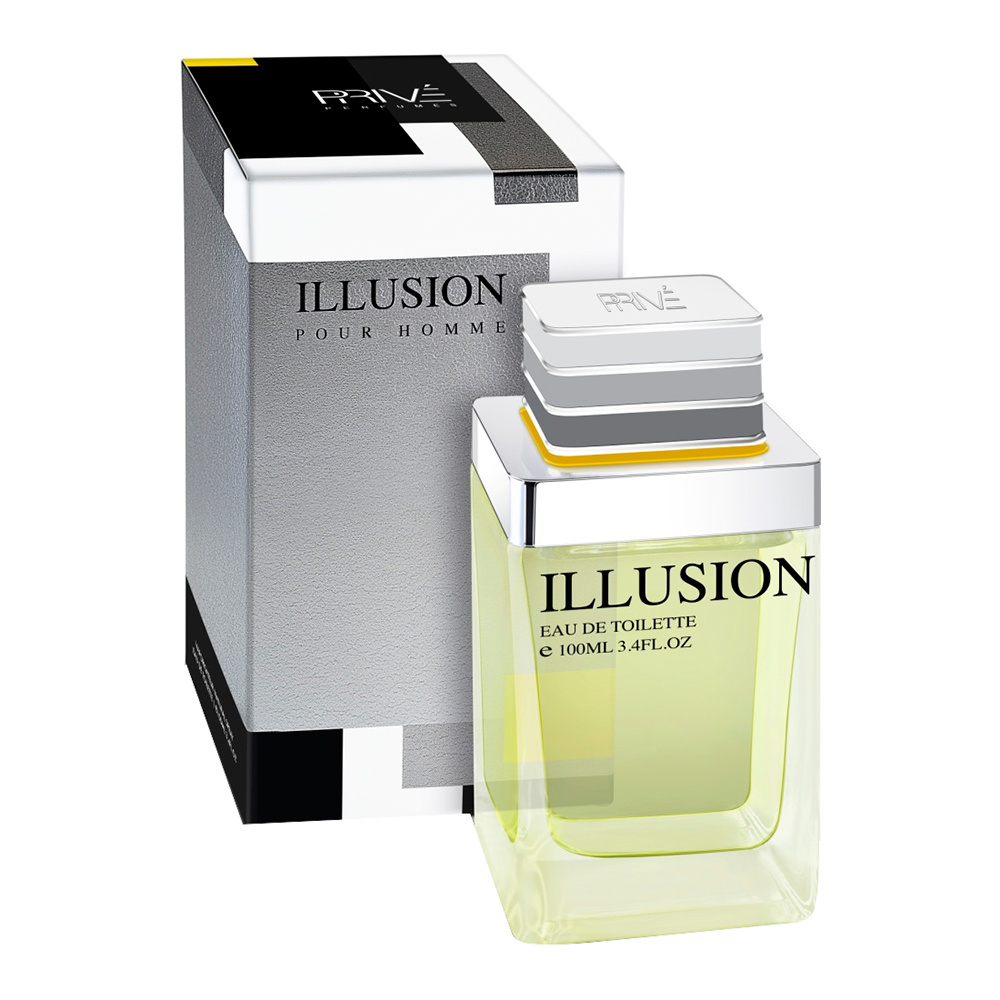Туалетная вода Prive Illusion свежий аромат, мужская, 100 мл
