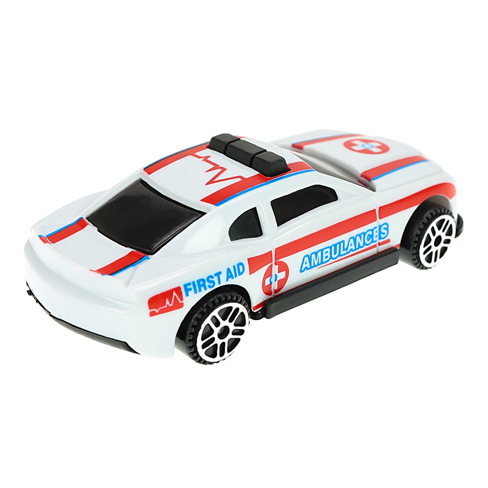 картинка Игровой набор 2176259 Скорая помощь, 10,2*4*26,7 см, 5 шт 
