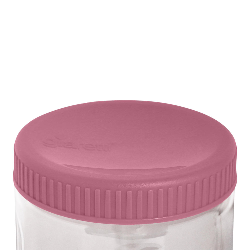 картинка Банка для сыпучих продуктов Sugar&Spice SE225312054 Honey круглая 1 шт - 1,6л, 2шт x 0,75л, пластик, брусника 