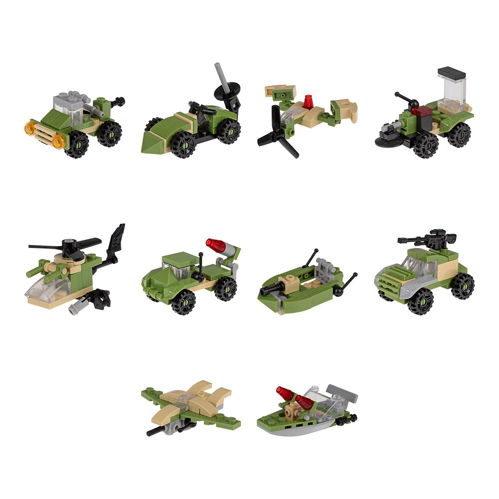 картинка Конструктор Т23980 Blockformers, Военная техника, в ассортименте 