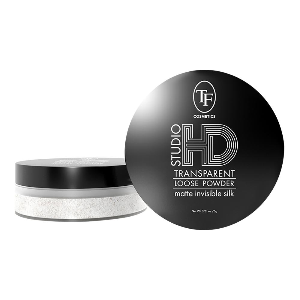 картинка Пудра компактная Triumf STUDIO HD TRANSPARENT LOOSE POWDER транспарентная фиксирующая, тон 01 