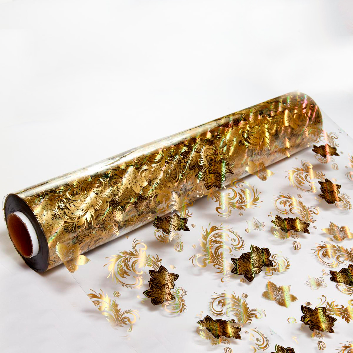 картинка Клеенка термо T4104 прозрачная, 0,8м*0,7мм*20 м, цена за 10 см 