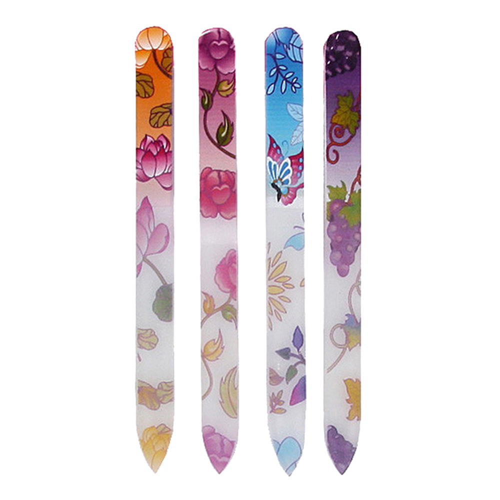 картинка Пилочка маникюрная Ultramarine 480-696 стеклянная, 14 см 