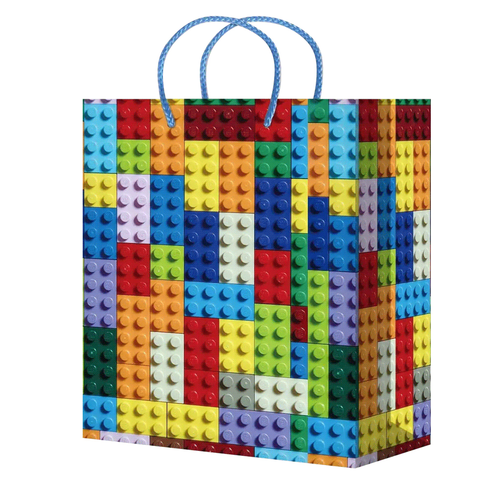 Пакет подарочный М-2037/2038/2039/2040/2041 Подарочек 18*22*10 см, в ассортименте