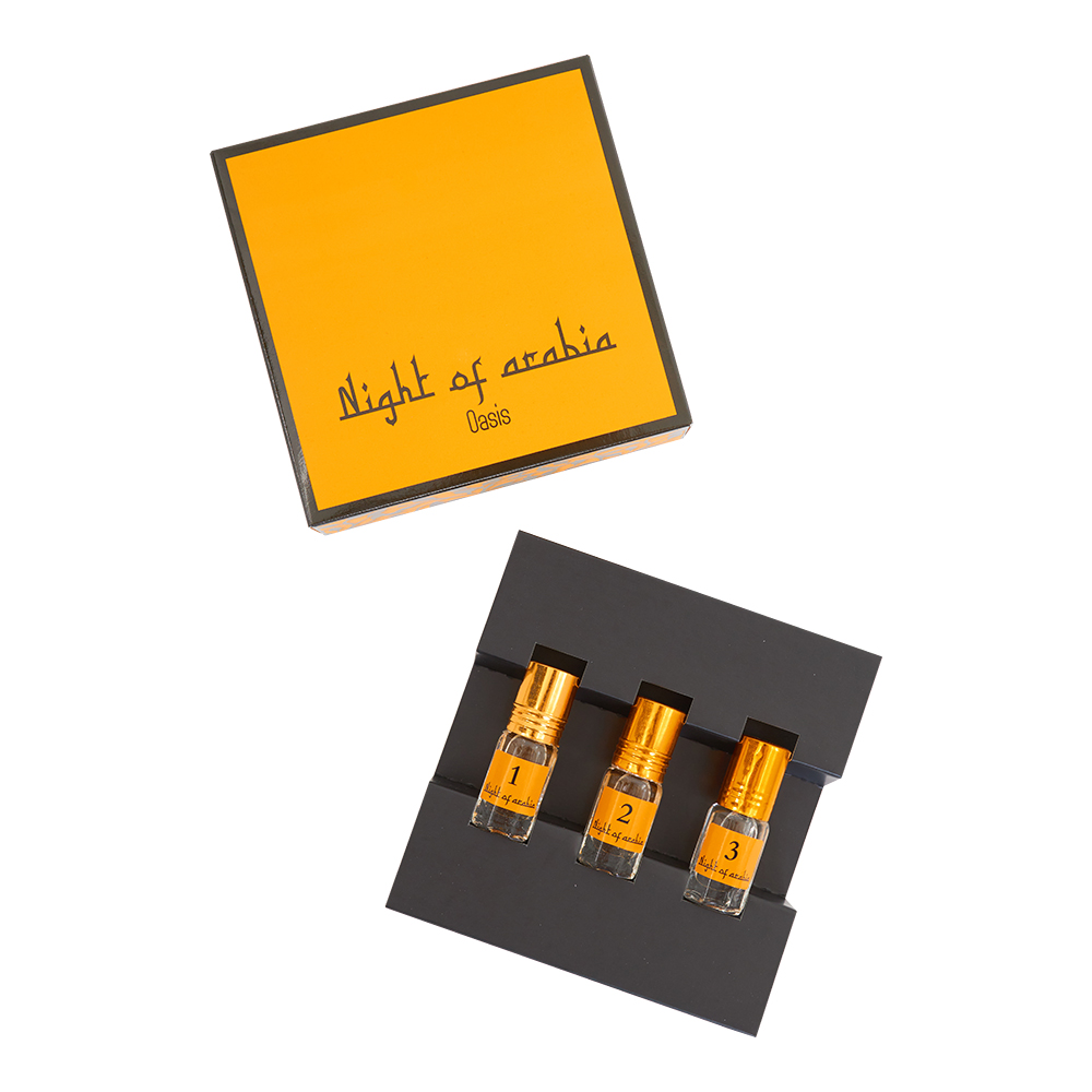 Духи Night of аrabia OASIS масляные, мини, 3 аромата, женские