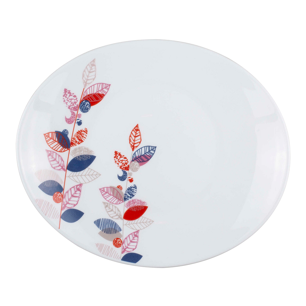 Тарелка Billbarri 500143 глубокая Marie 22 см, опаловое стекло