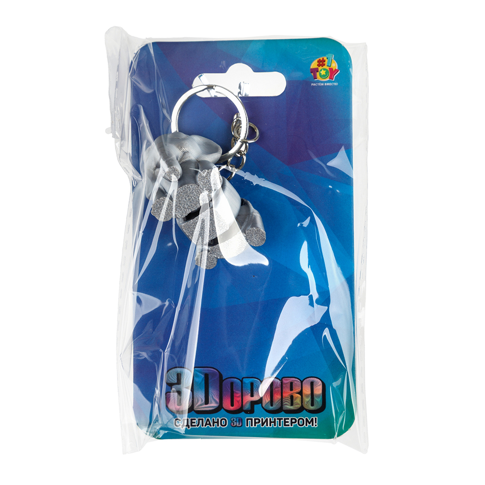 картинка Игрушка Т27306 3Dорово брелок, 4,5*4*2,5 см, в ассортименте 