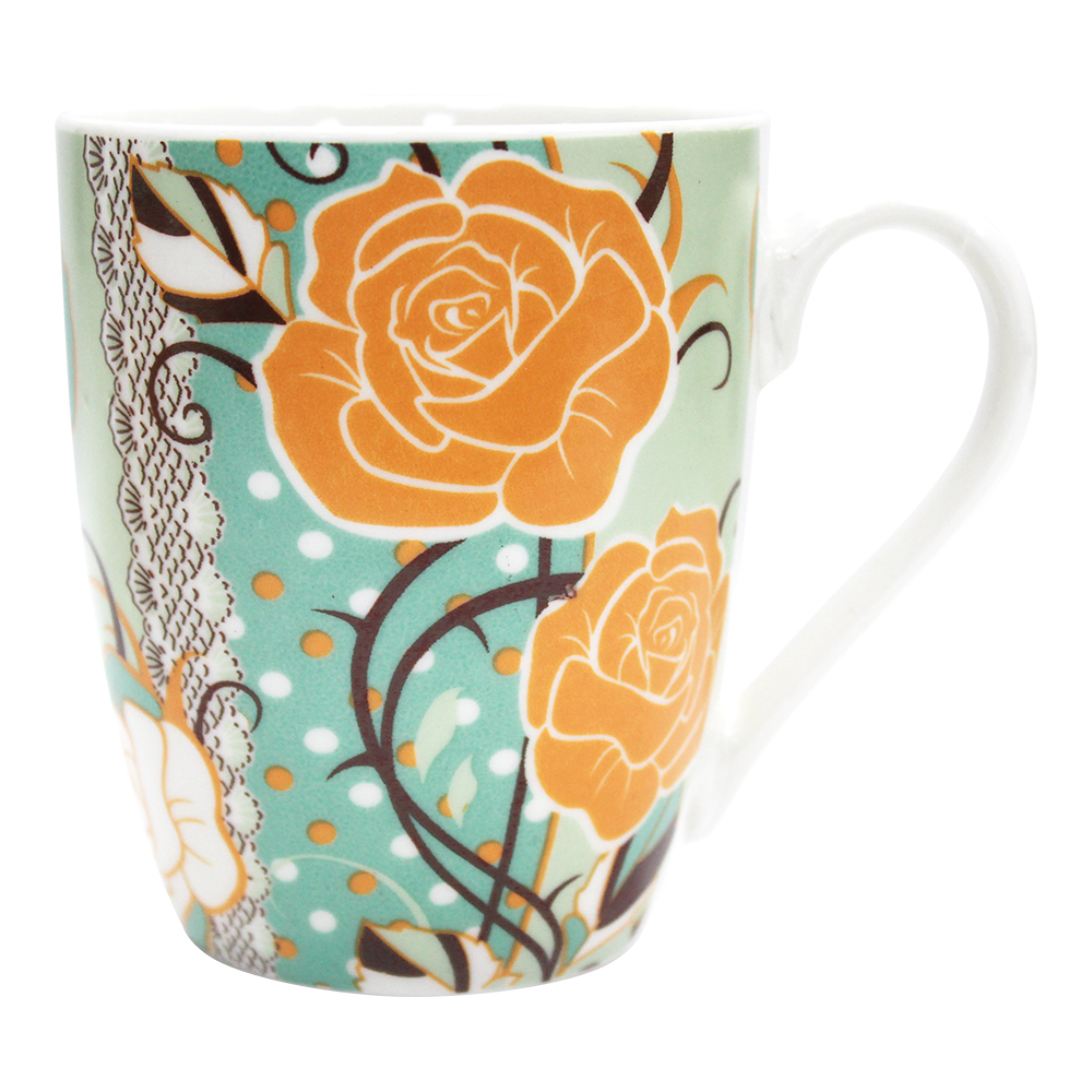 Кружка KKR-92 8 дизайна, керамика, 360 мл