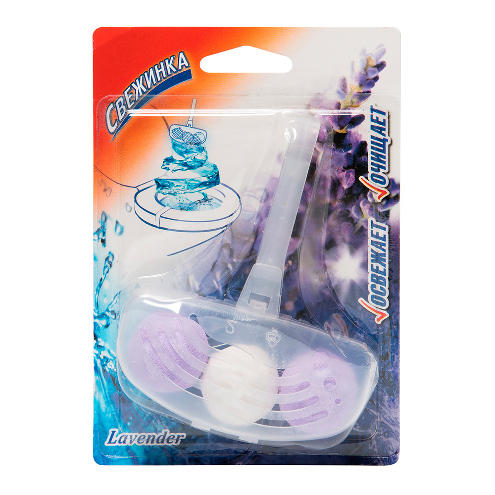 картинка Освежитель для туалета Свежинка шарики лаванда 