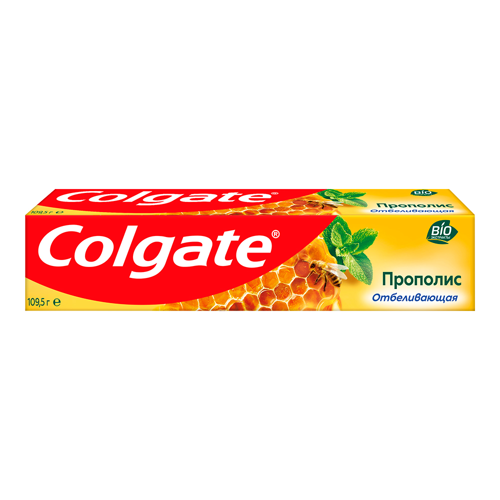 картинка Зубная паста Colgate Прополис отбеливающая, 75 мл 