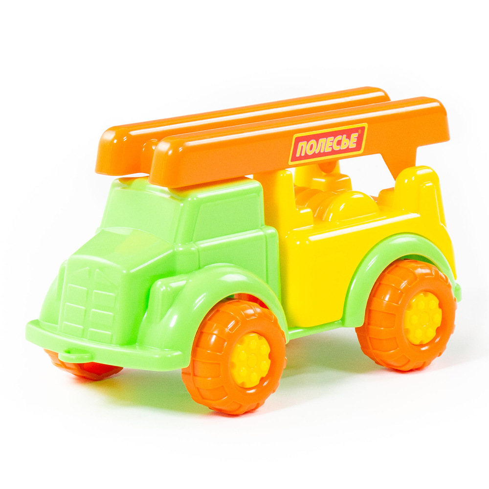 картинка Машина 4724 Полесье пожарная, Антошка 3+, 16,5x8,5x8,5 см, пластмасса 